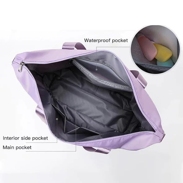 🎁High-capacity(440g) Double-layer Wet Separation Travelling Bag