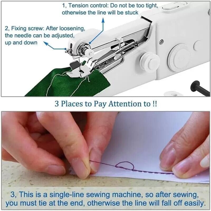 Portable Handheld Sewing Machine