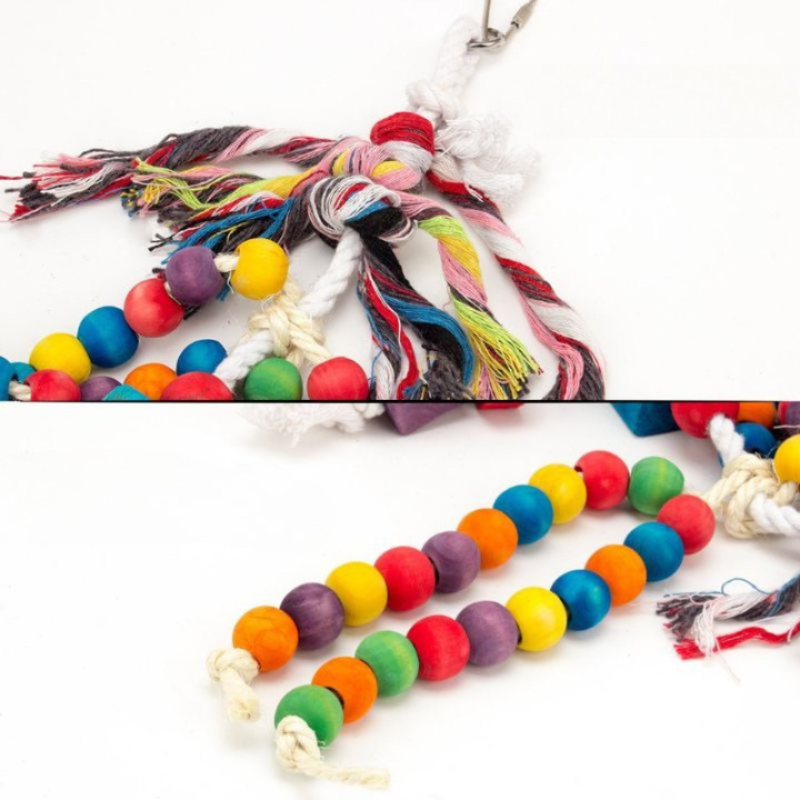 Wooden Pendant Swing Bird Toy