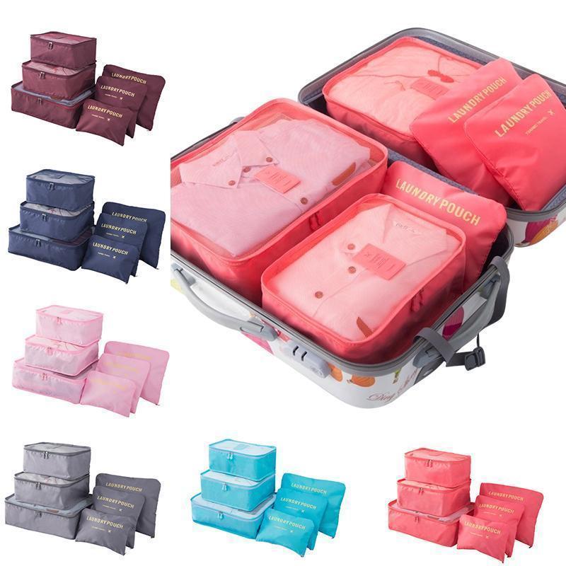 Luggage Packing Organizer Set (6 Pcs)