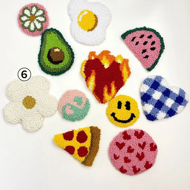 Cute Animal Letter Fruit Felt Cloth Yarn