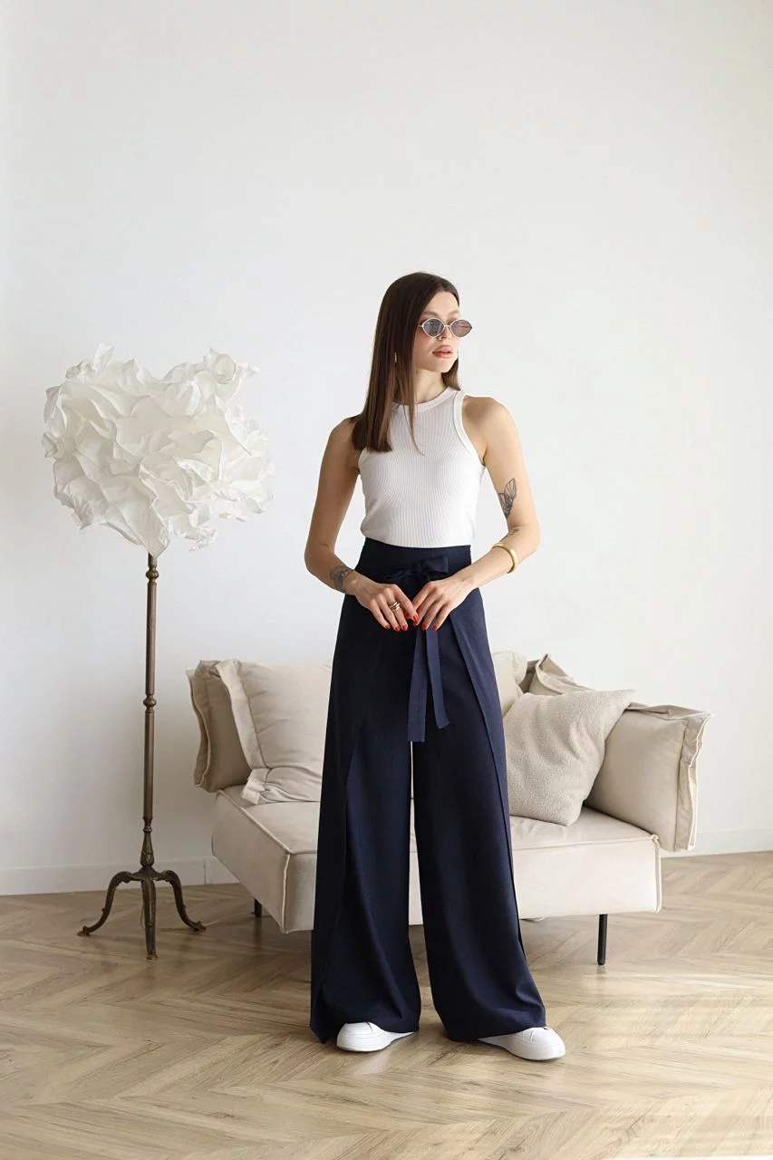 Rosetta | Wide Curved Pants