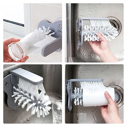 Glass Cleaning Brush . Water Bottle Cleaning Brush