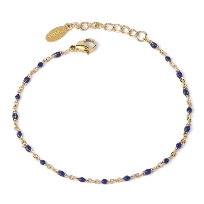Minimalist Geometric Titanium Steel Plating Bracelets