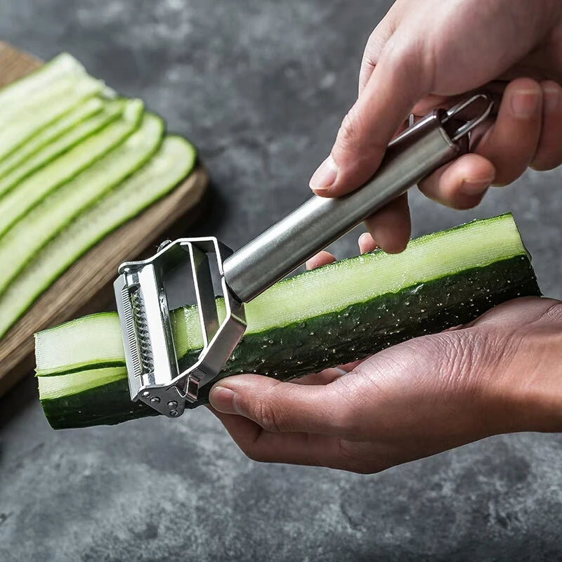 Dual Blade Peeler Stainless Steel