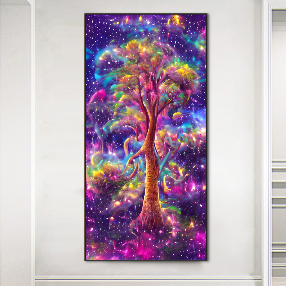 (Limited Stock)Diamond Painting - Full Round - Tree of Life (40*80cm)