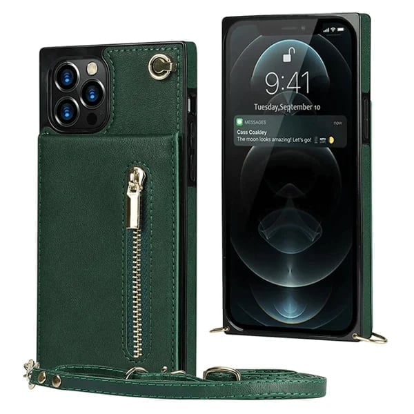 (2023 HOT SALE )Crossbody Wallet iPhone Case-Credit Card Holder