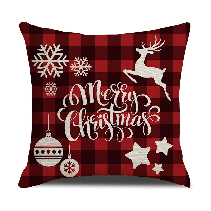 Fashion Letter Elk Polyester Pillow Cases