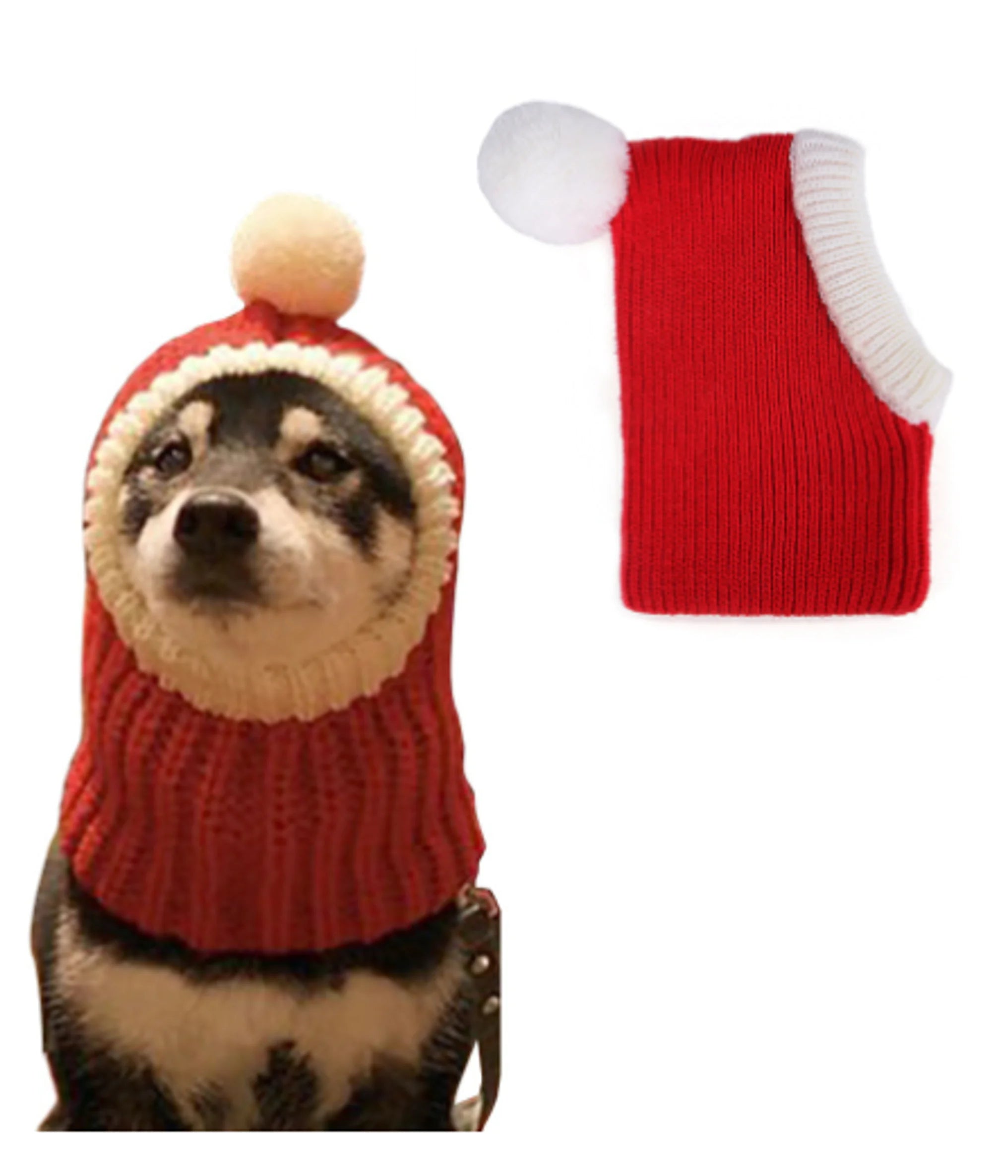 Winter Pet Christmas Hat Warmer