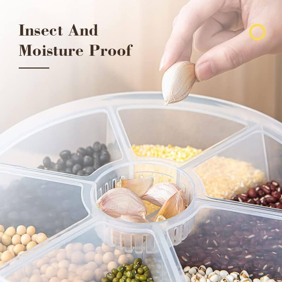 360?° Rotatable 6-in-1 Cereal Dispenser