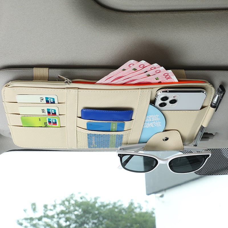 🔥Last Day Promotion🔥 - 🚗CAR SUN VISOR STORAGE BAG