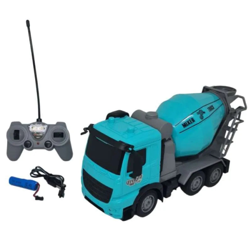 TRUCK ENGINEER REMOTE CONTROL CAR. Cement Mixer Tank Toy