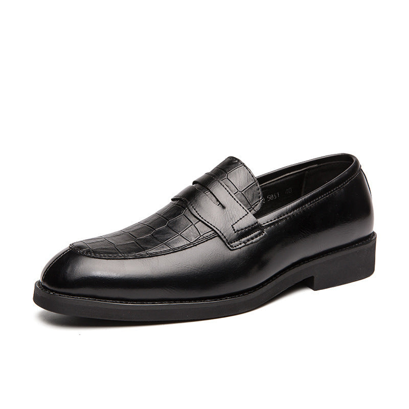 Men's Leather Fashionable Trendy Casual Shoes