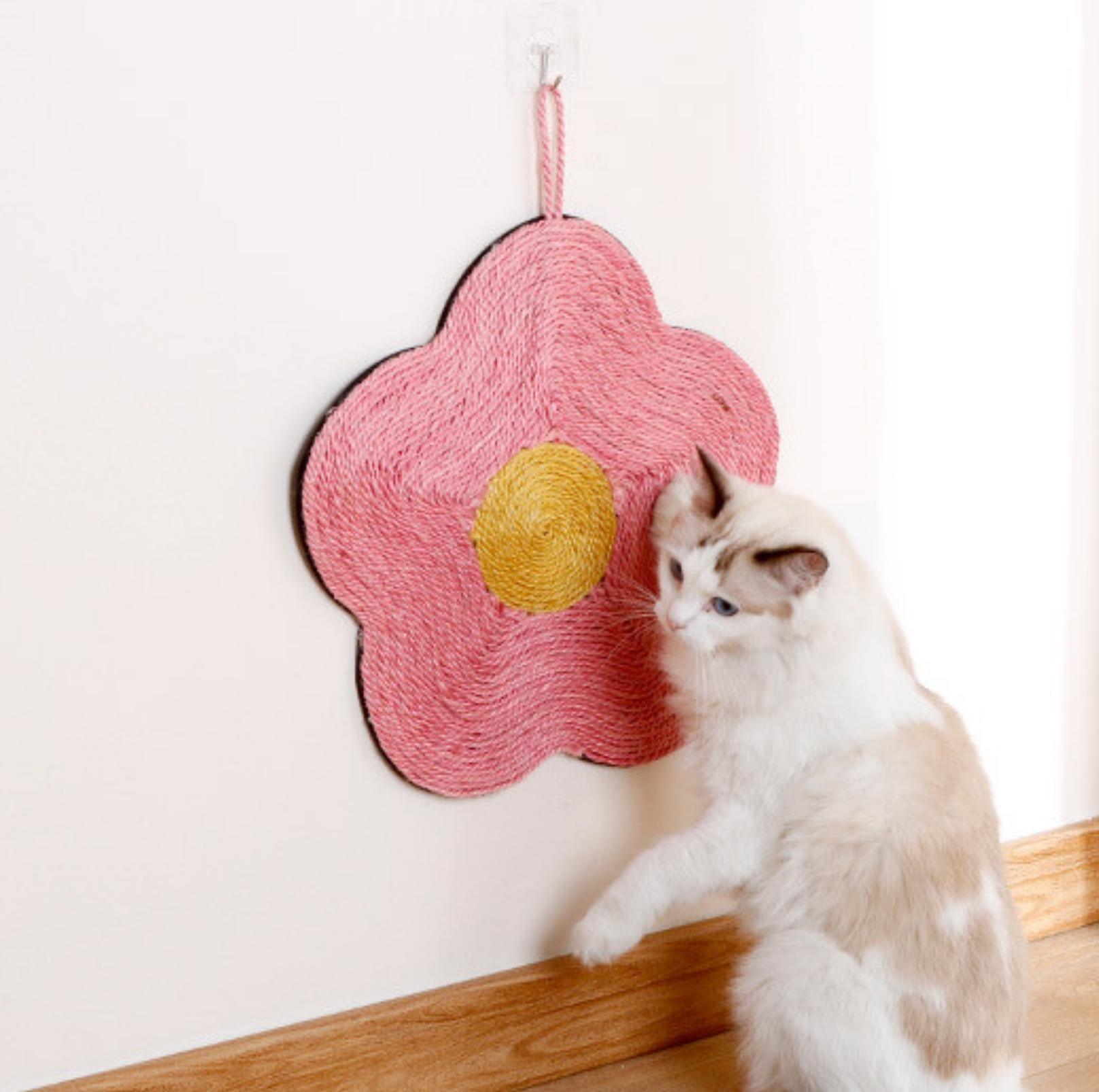 Hangable Sisal Cat Scratcher Cat Scratching Mat Toys