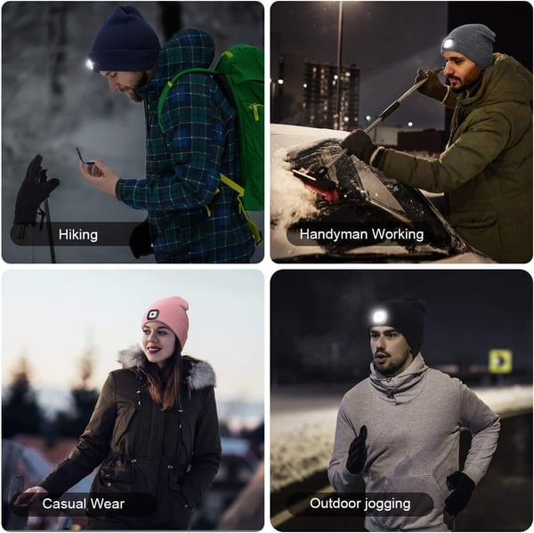 ⏰🔥Hot Sale 49% OFF🔥🎁LED Beanie Light