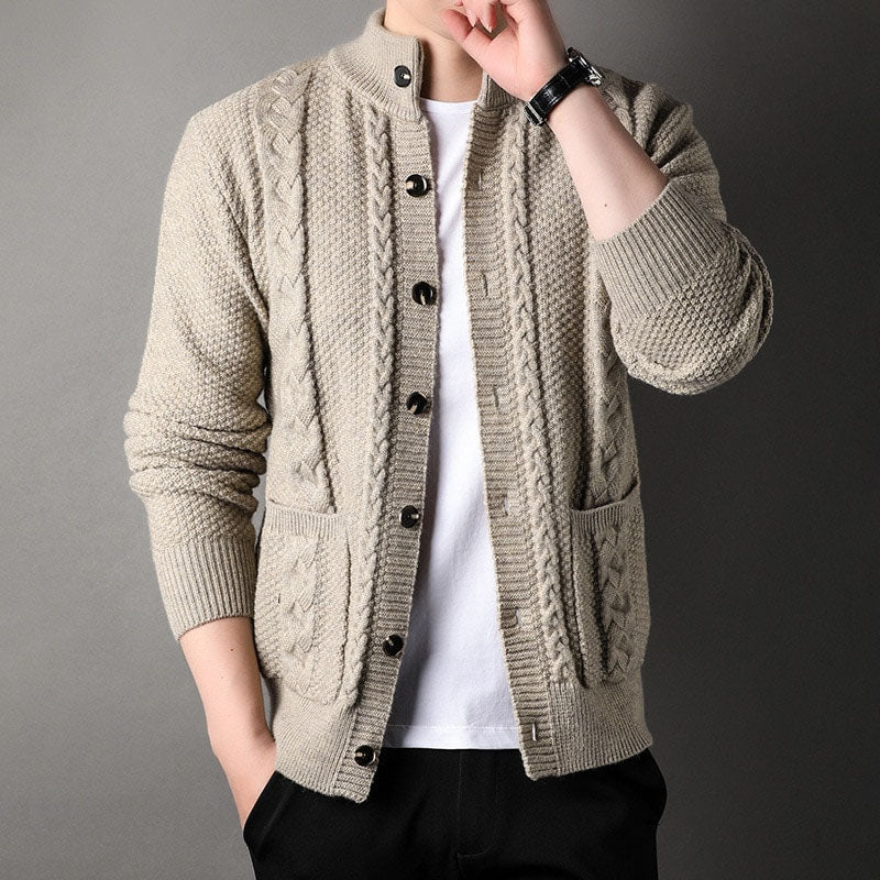 Refined Knit Cardigan Jacket