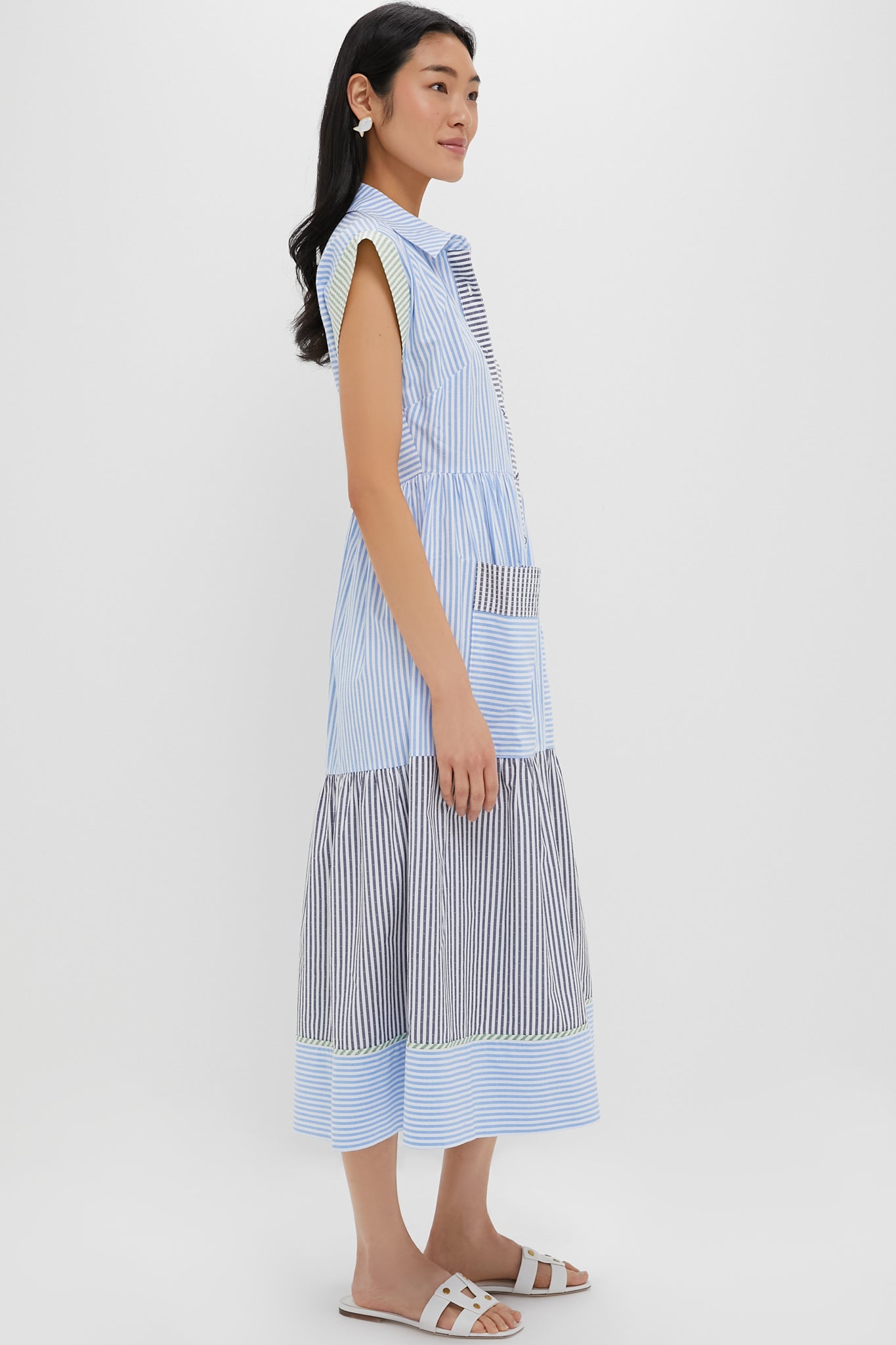 Croquet Stripe Sarah Dress
