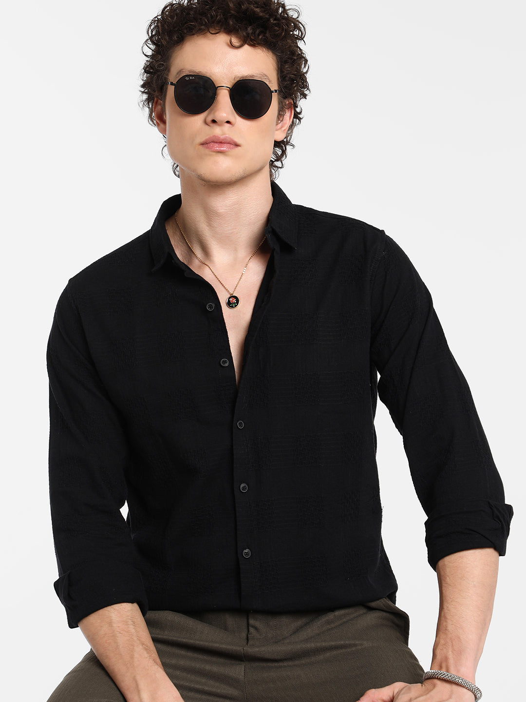 Hive-Checkered Shirt
