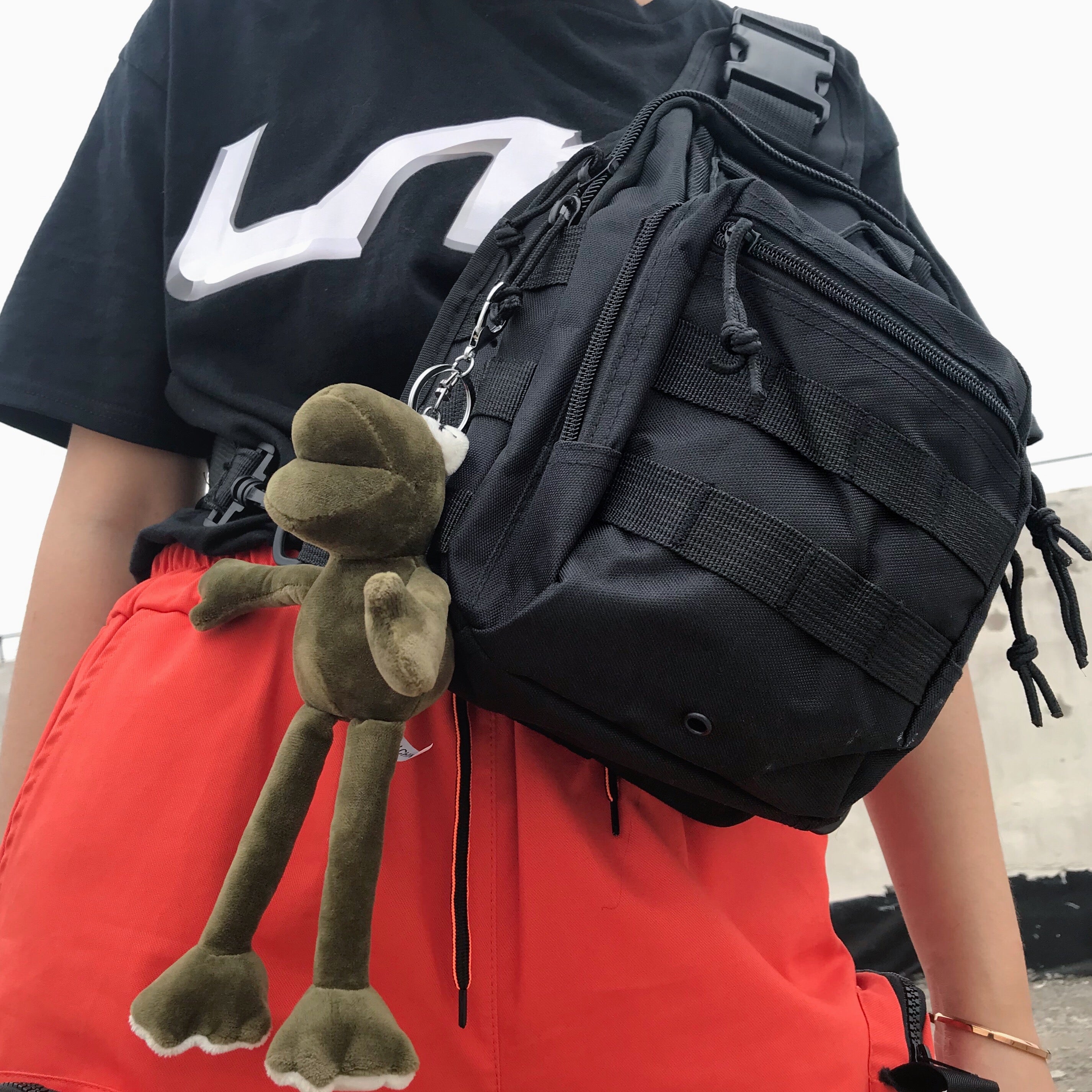 Unisex casual messenger bag KF908052