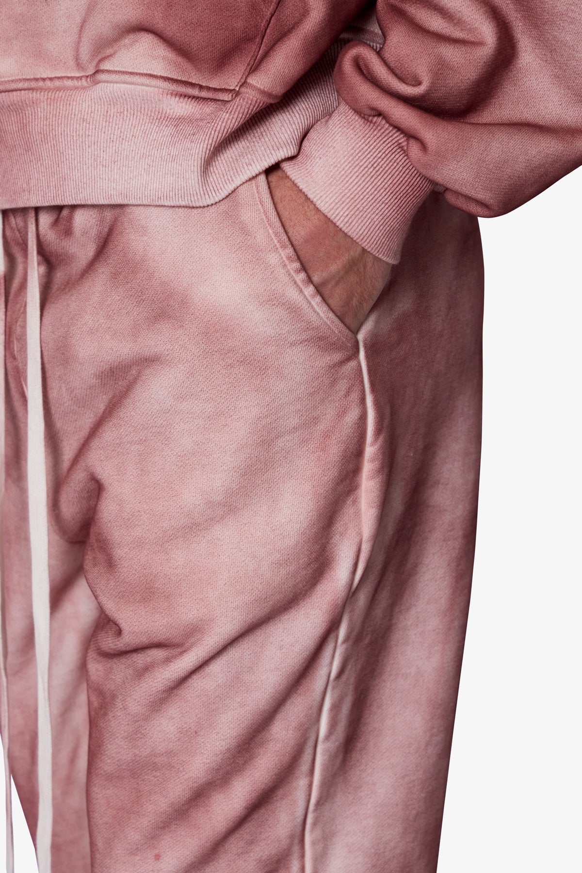 Optic Graded Sweatpants - Red