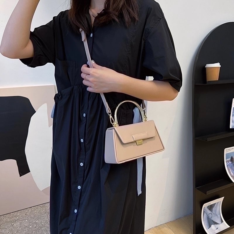 Women's All Seasons Pu Leather Elegant Vacation Streetwear Handbag