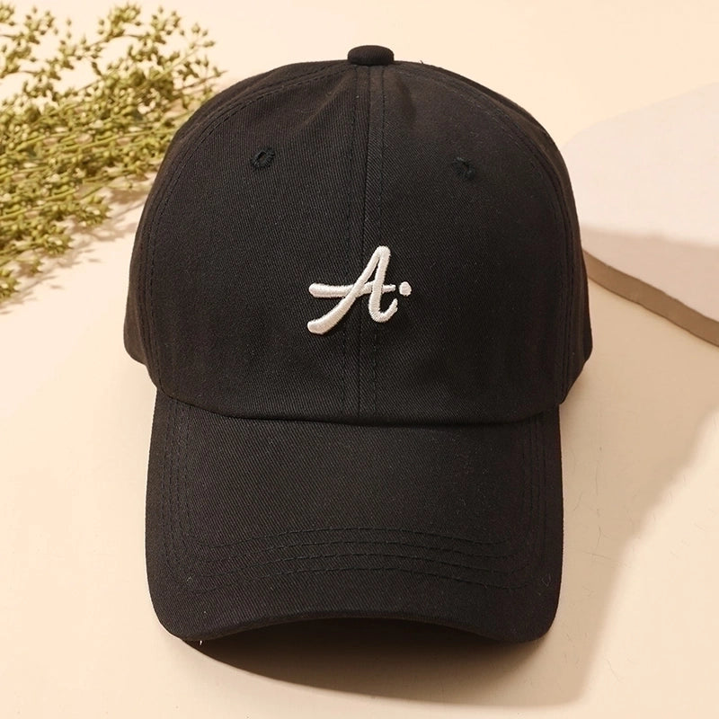 Unisex Casual Streetwear Letter Curved Eaves Baseball Cap