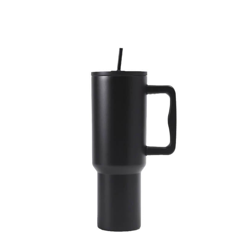 40OZ INSULATED STAINLESS STEEL TUMBLER - BLACKL