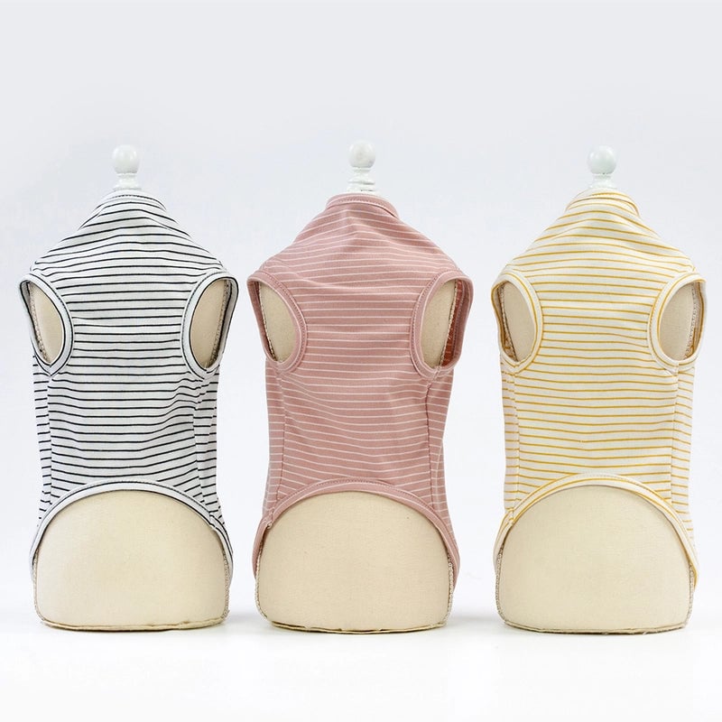 Pet Clothes Dog Clothes Cat Teddy Dog Clothes Spring And Summer New Pet Clothing 19 White Bear Vest