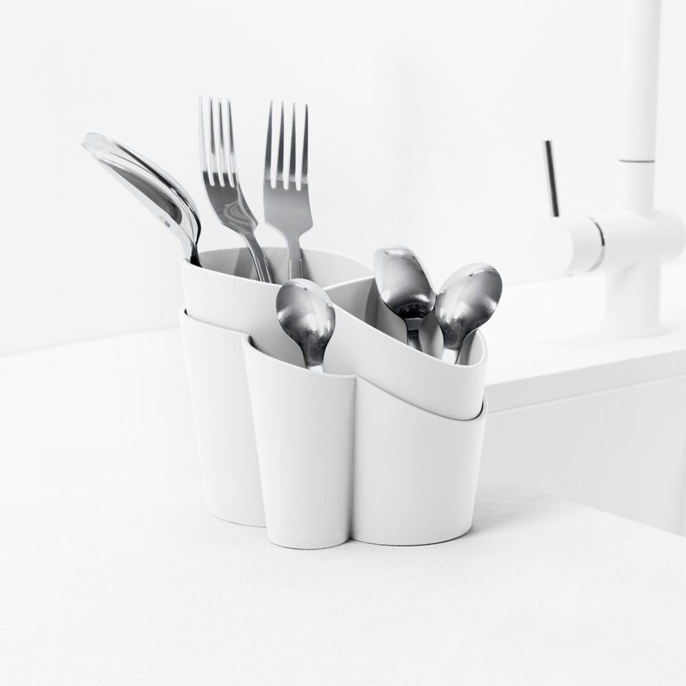 Gocciolo Cutlery Drainer - Arctic White