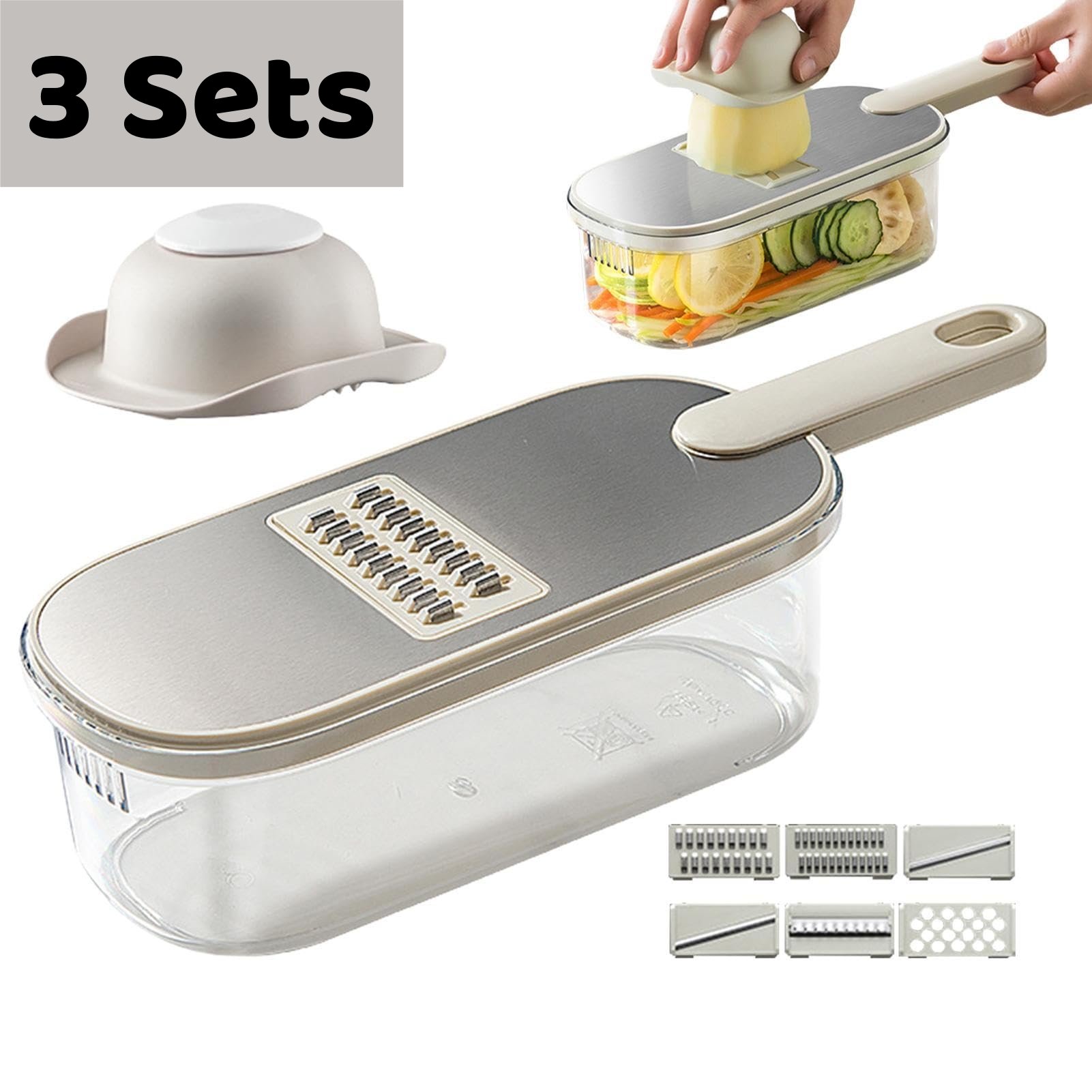 Multifunctional vegetable slicer