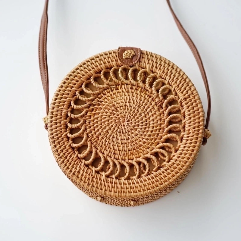 Women's All Seasons Straw Ethnic Style Straw Bag