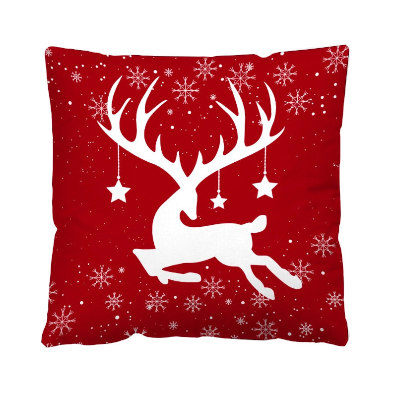 Casual Vacation Letter Short Plush Pillow Cases