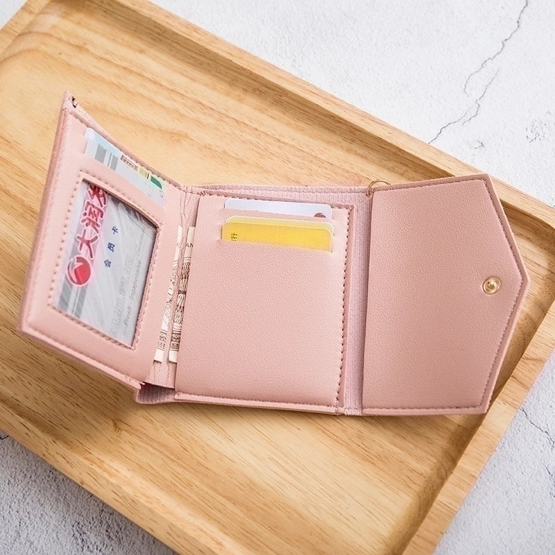 Fashion Short Women's Wallets Korean Women's Tassel Wallets