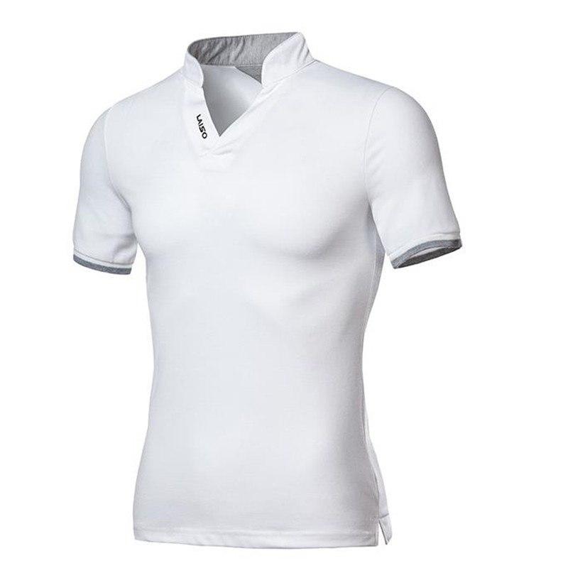 V-Neck Polo Shirt