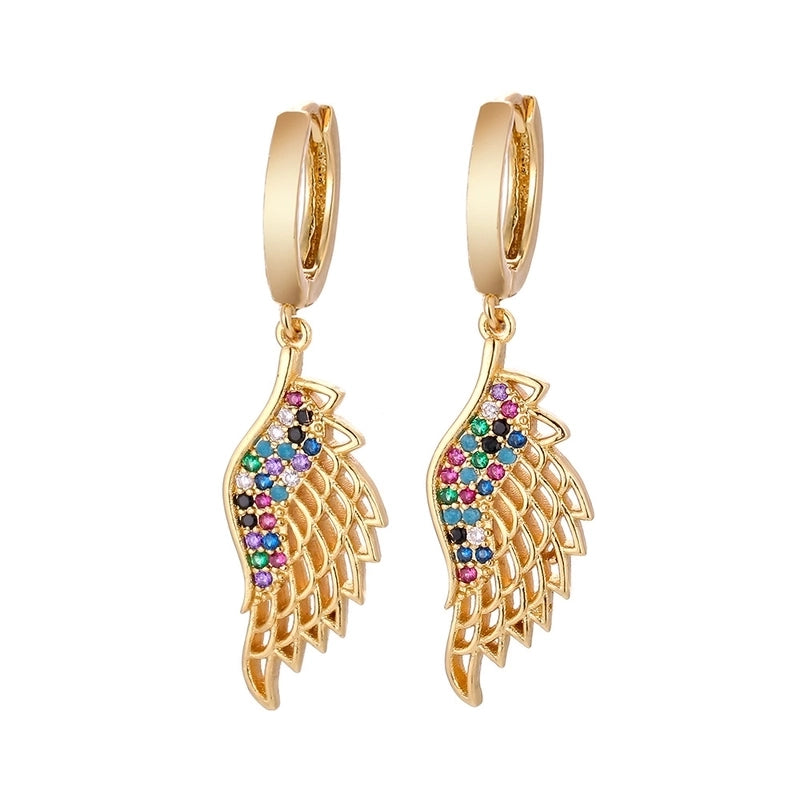 Copper Plating Geometric Zircon