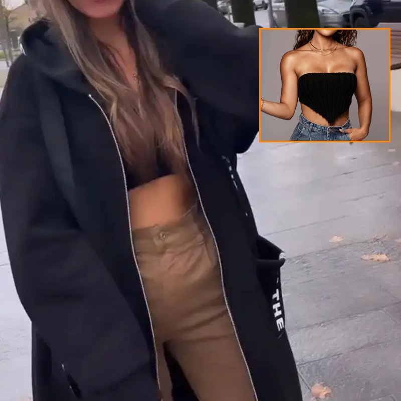 🔥2025 New Arrival Pre-Sale✨ Women's Hooded Long Sweatshirt🍂