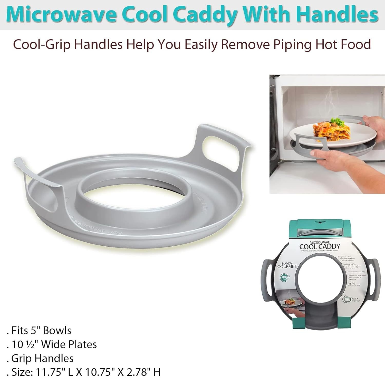 Microwave Handle Tray