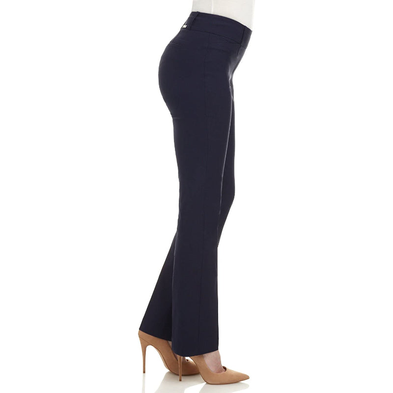 Women's Ease In To Comfort Fit Barely Bootcut Stretch Pants