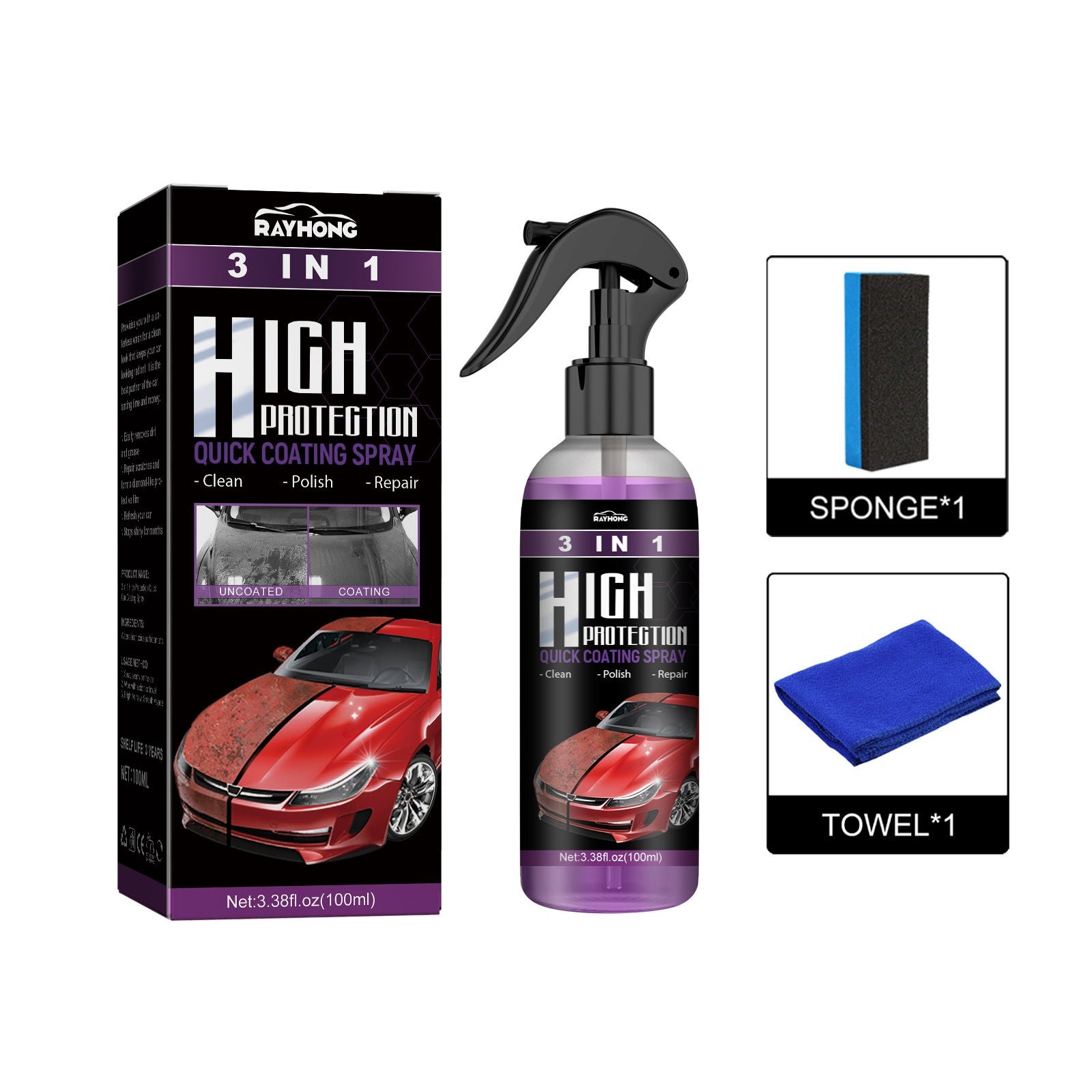 🔥Hot Sale 48% OFF🔥Protective Fast Car Coating Spray