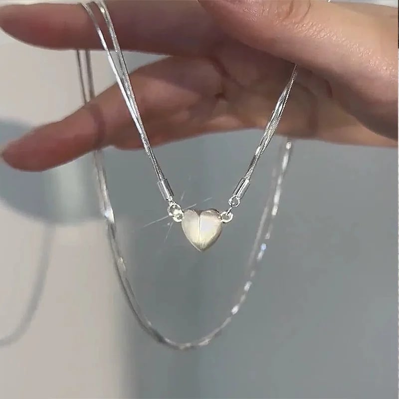 🔥 49%-🔥Love heart 🧡magnetic necklace🌟