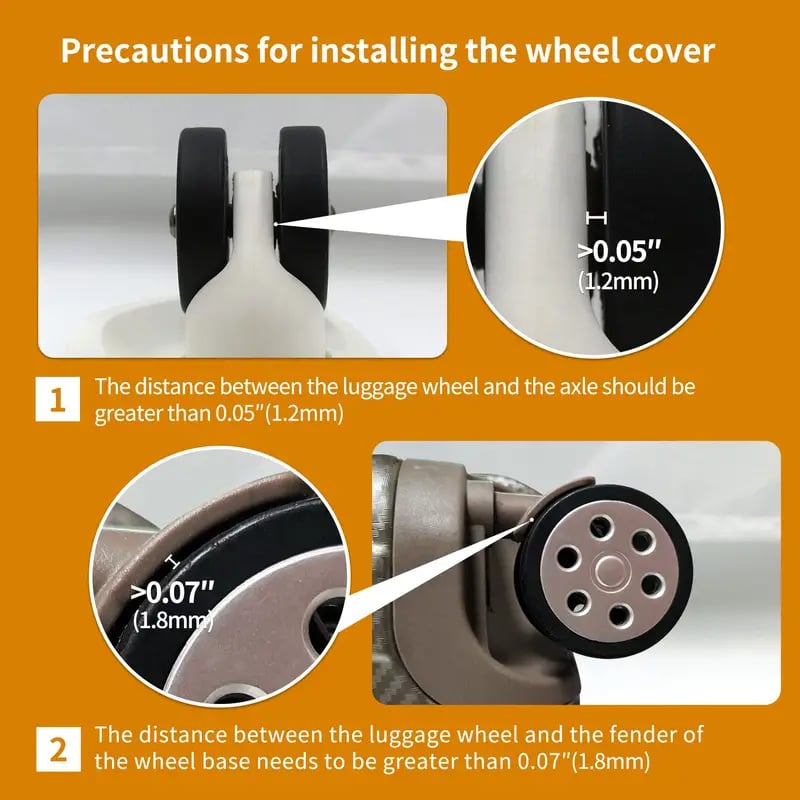 🔥Hot Sale- Luggage Compartment Wheel Protection Cover