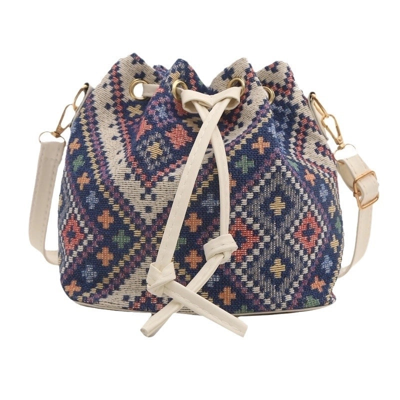 Western Style Summer Personalized Casual Popular Shoulder Fashion Crossbody Simple Trendy Bucket Bag For Women