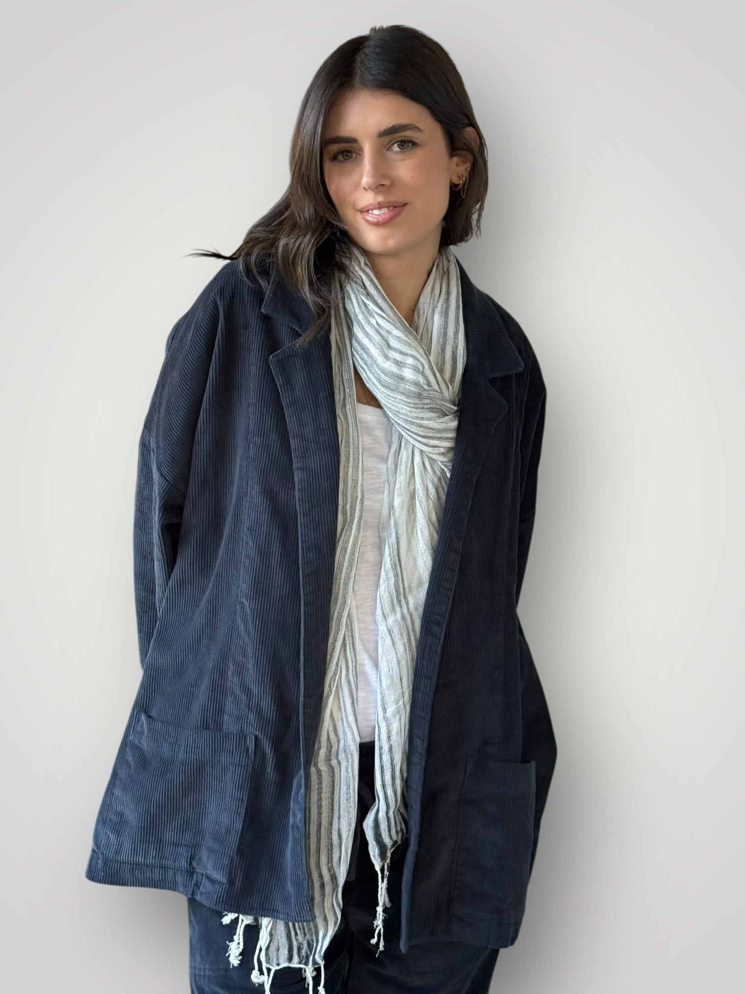 albert blazer - charcoal cord