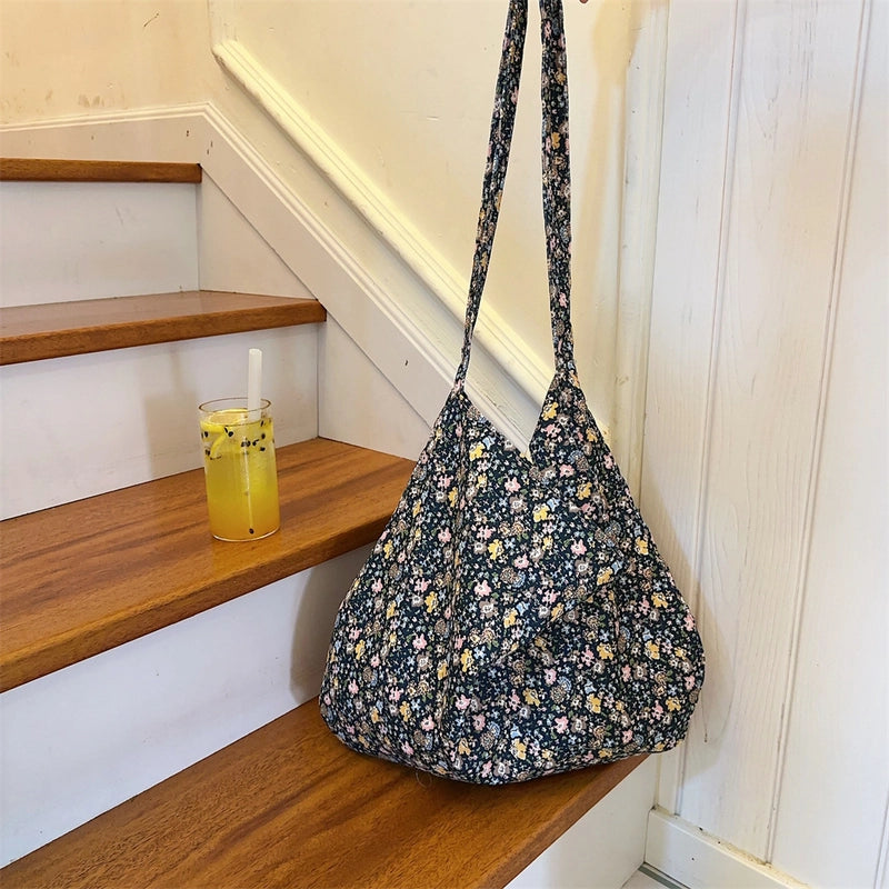 Fashionable Leopard Print Crossbody Bag Large Capacity Single Shoulder Shopping Bag Fashion Canvas Bag For Women Fashion