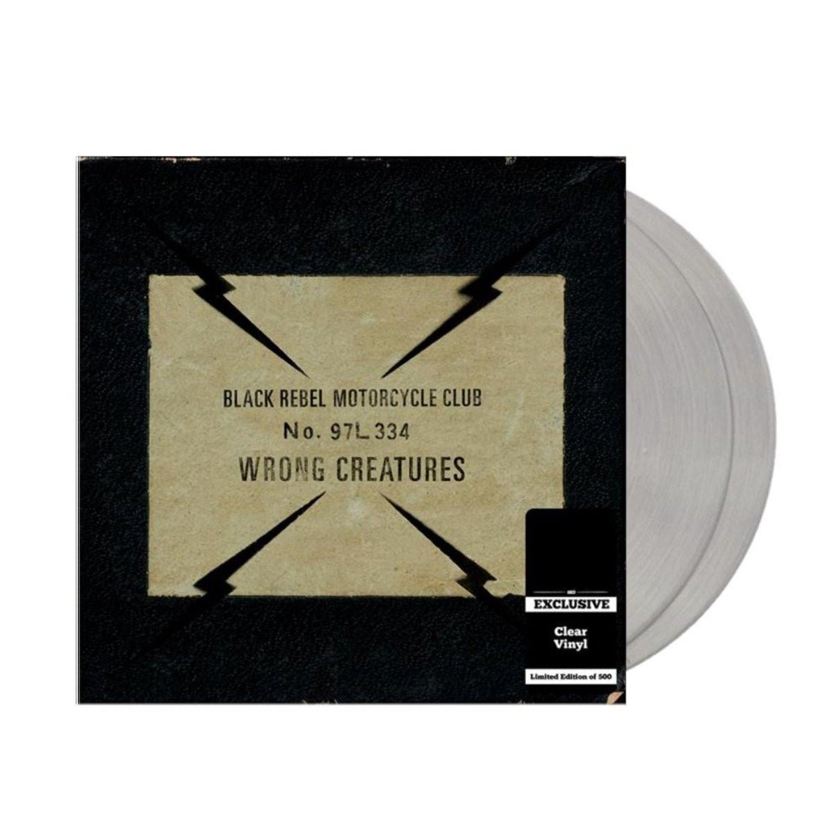 Black Rebel Motorcycle Club - Wrong Creatures Exclusive Clear Vinyl 2x LP Limited Edition #500 Copies