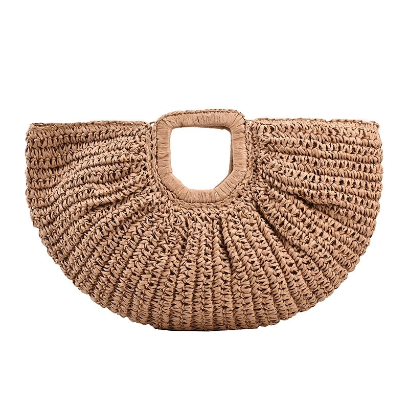 Women's All Seasons Straw Basic Handbag