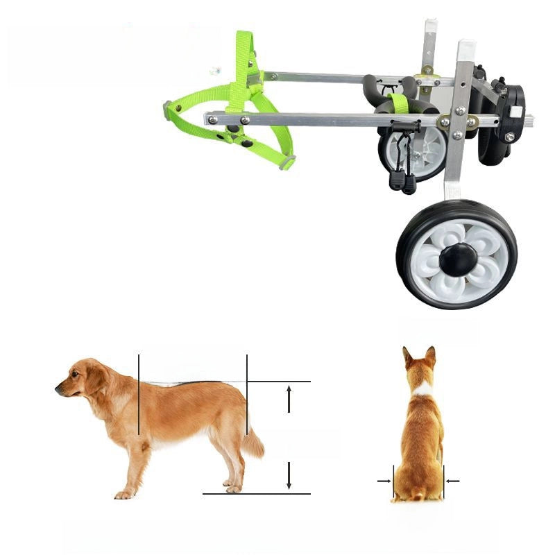 Hp Disabled Dog Wheelchair Dog Hind Limb Assist Big Puppy Universal Rehabilitation Aid Exercise Hind Leg Support
