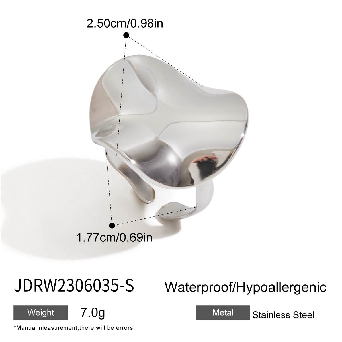 Stainless Steel Ring Titanium Steel Jewelry Ring Popular Female Ring