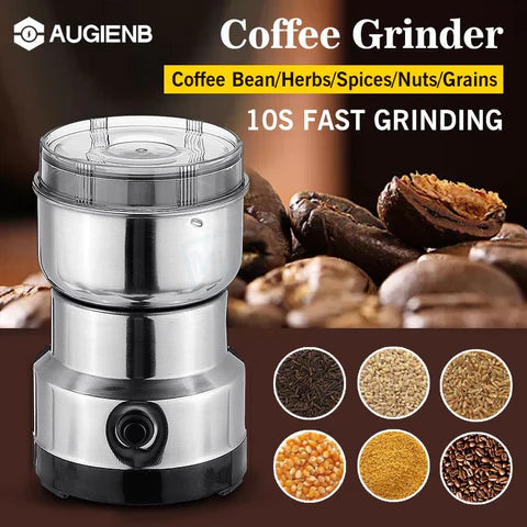 High Power Electric Grinder Machine for Spices. Coffee. Nuts. and Chutneys with Stainless Steel Blades. Best For Every Type Of Dry Ingredients Grinding