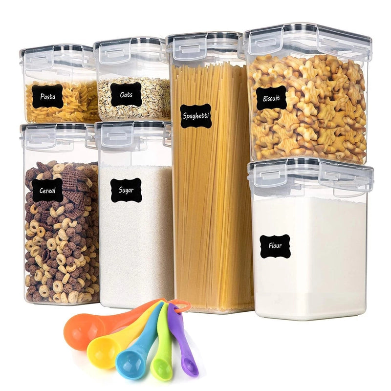 Minimalist Transparent Plastic Storage Container Box